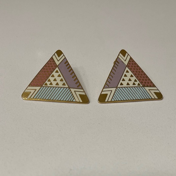 Laurel Burch Four Seasons Clip on Earrings - Picture 3 of 3